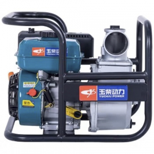 玉柴YC150ZB汽油款电启动6寸单叶轮抽水泵