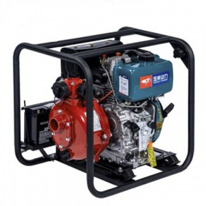 玉柴YC80HB柴油款电启动3寸高压双叶轮抽水泵